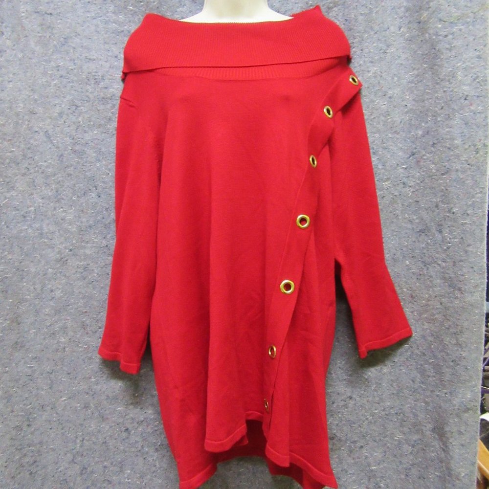 Dark Red By Design Sweater